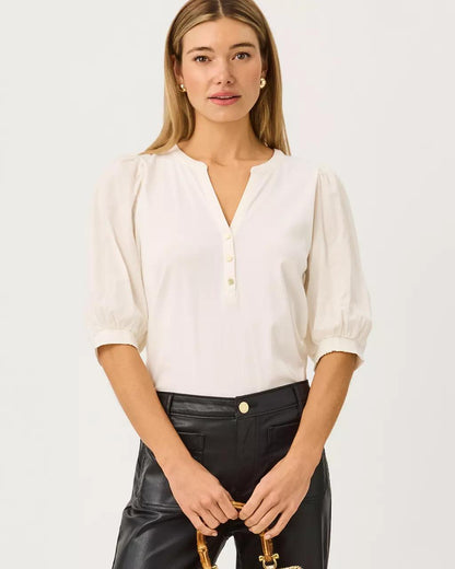 Ronson Knit Top - Coconut
