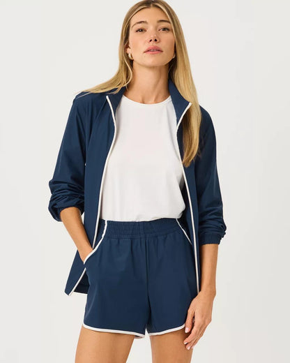 UPF 50+ Luxletic 4" Backcourt Short - Low Tide Navy