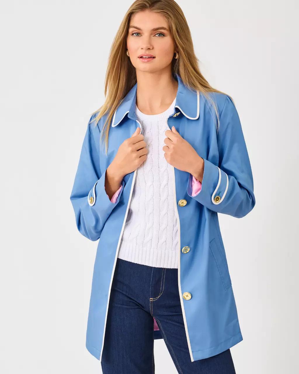 Dianne Jacket - Merriweather Blue