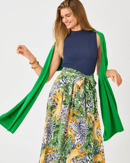 Lanelle Wrap - Ivy Green