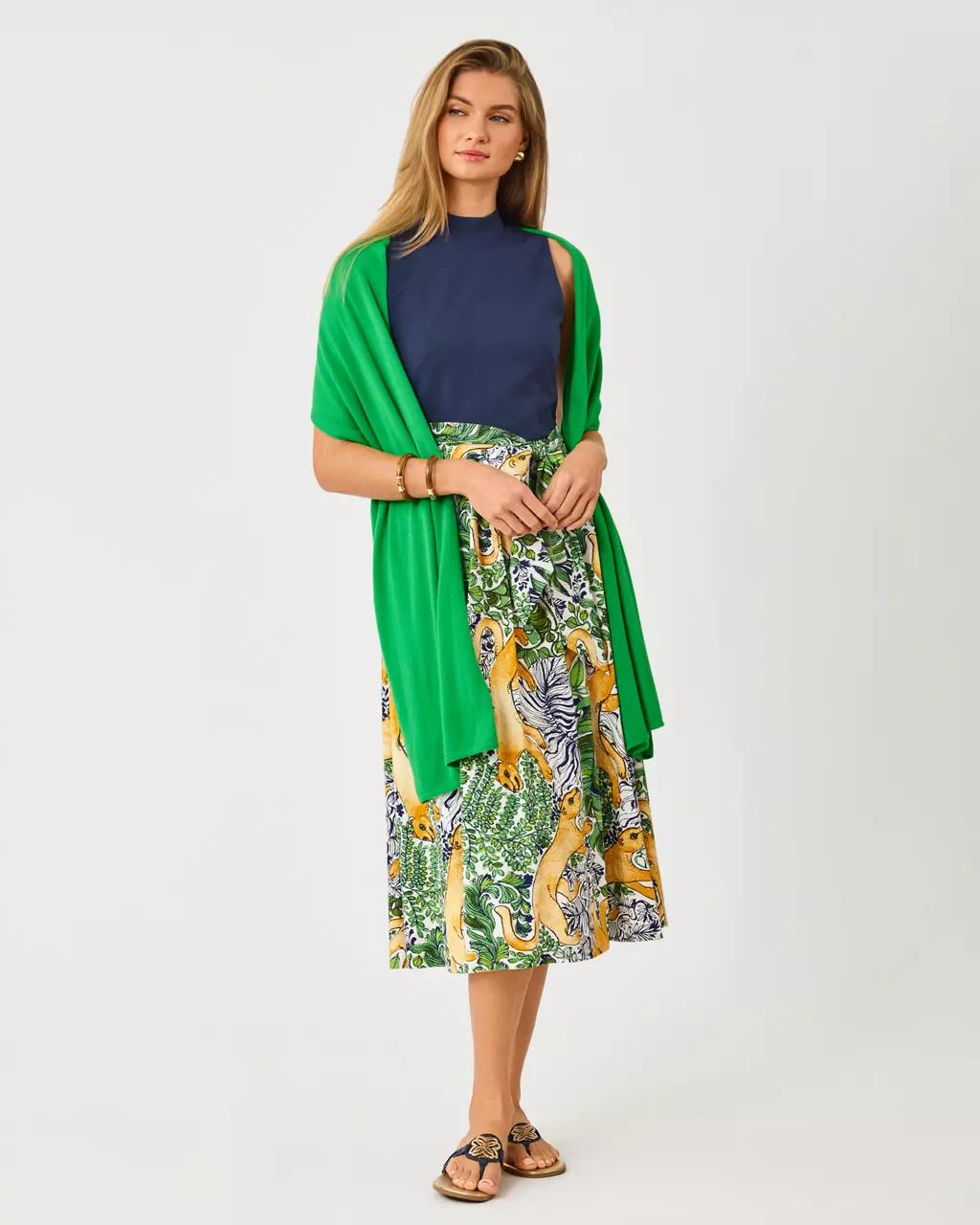 Lanelle Wrap - Ivy Green
