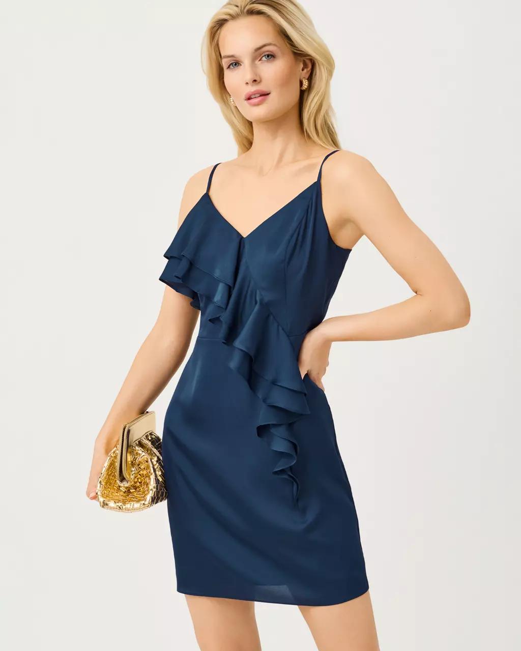 Delila Dress - Low Tide Navy