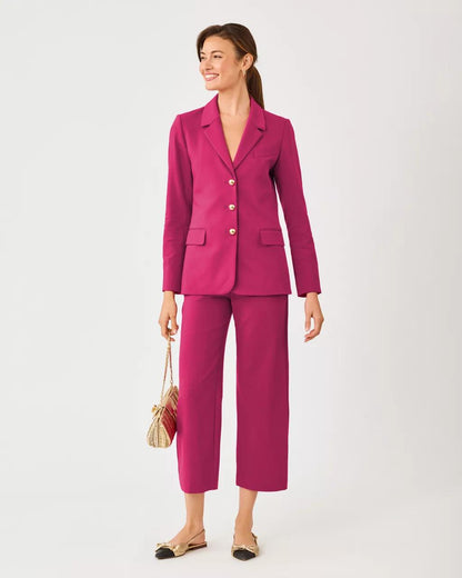 26" Sarissa Crop Pant - Berry Bouquet