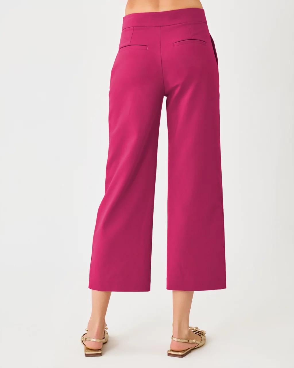 26" Sarissa Crop Pant - Berry Bouquet