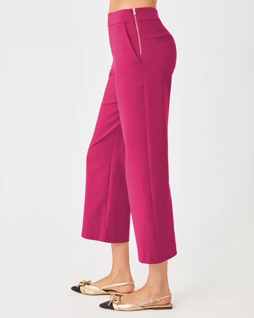 26" Sarissa Crop Pant - Berry Bouquet