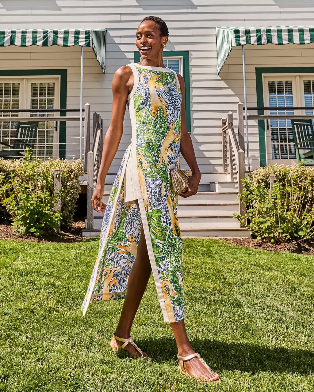 Eleanora Maxi Shift Romper - Multi