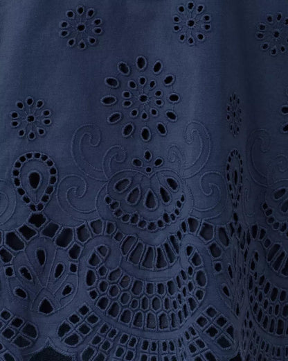 Mialeigh Top - Low Tide Navy