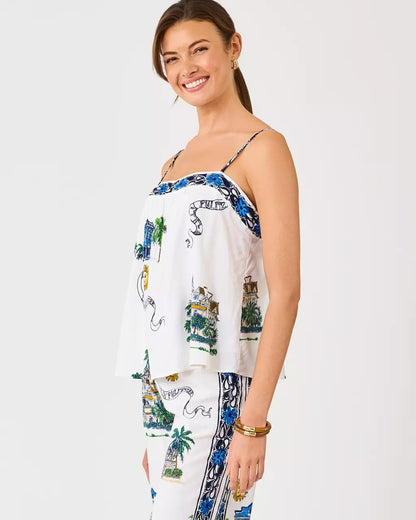 Jamo Sleeveless Top - Coconut