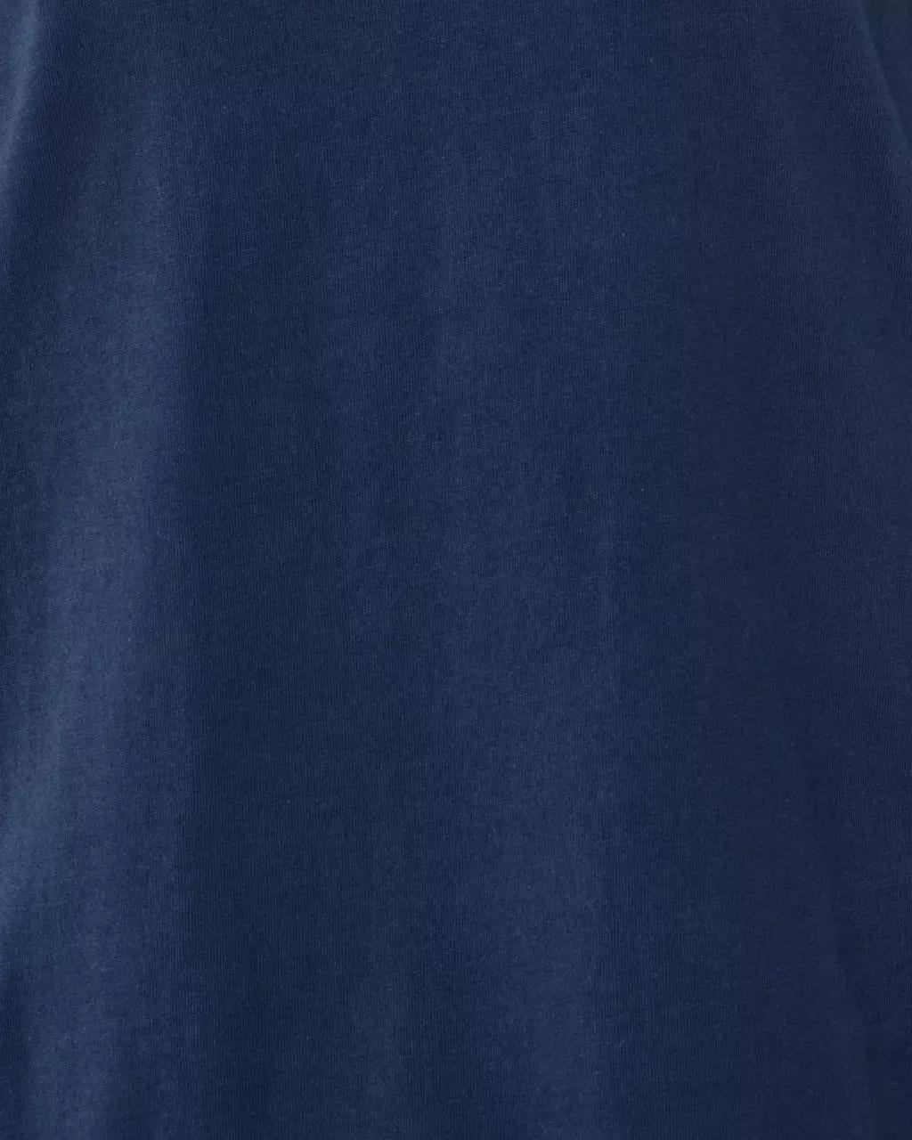 Clairmont 3/4 Sleeved Trimmed Knit Top - Low Tide Navy
