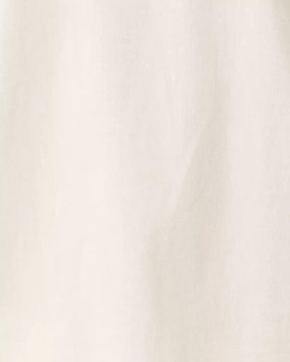 Clairmont 3/4 Sleeved Trimmed Knit Top - Coconut