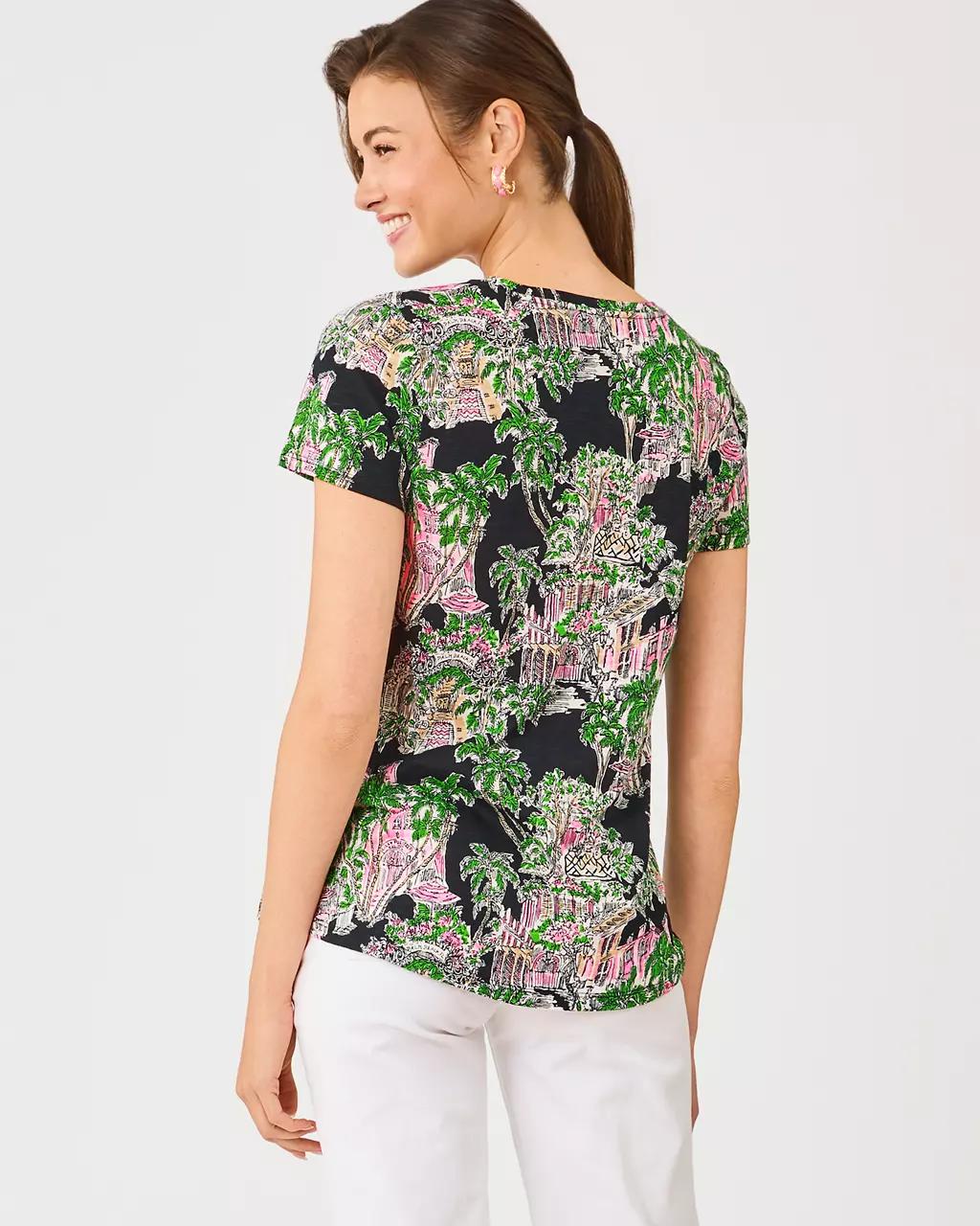 Etta Scoop Neck Top - Onyx