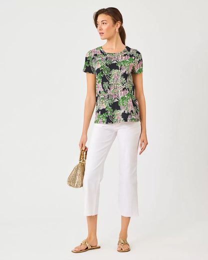 Etta Scoop Neck Top - Onyx