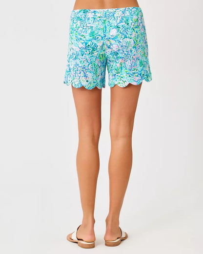 5" Buttercup Knit Short - Surf Blue