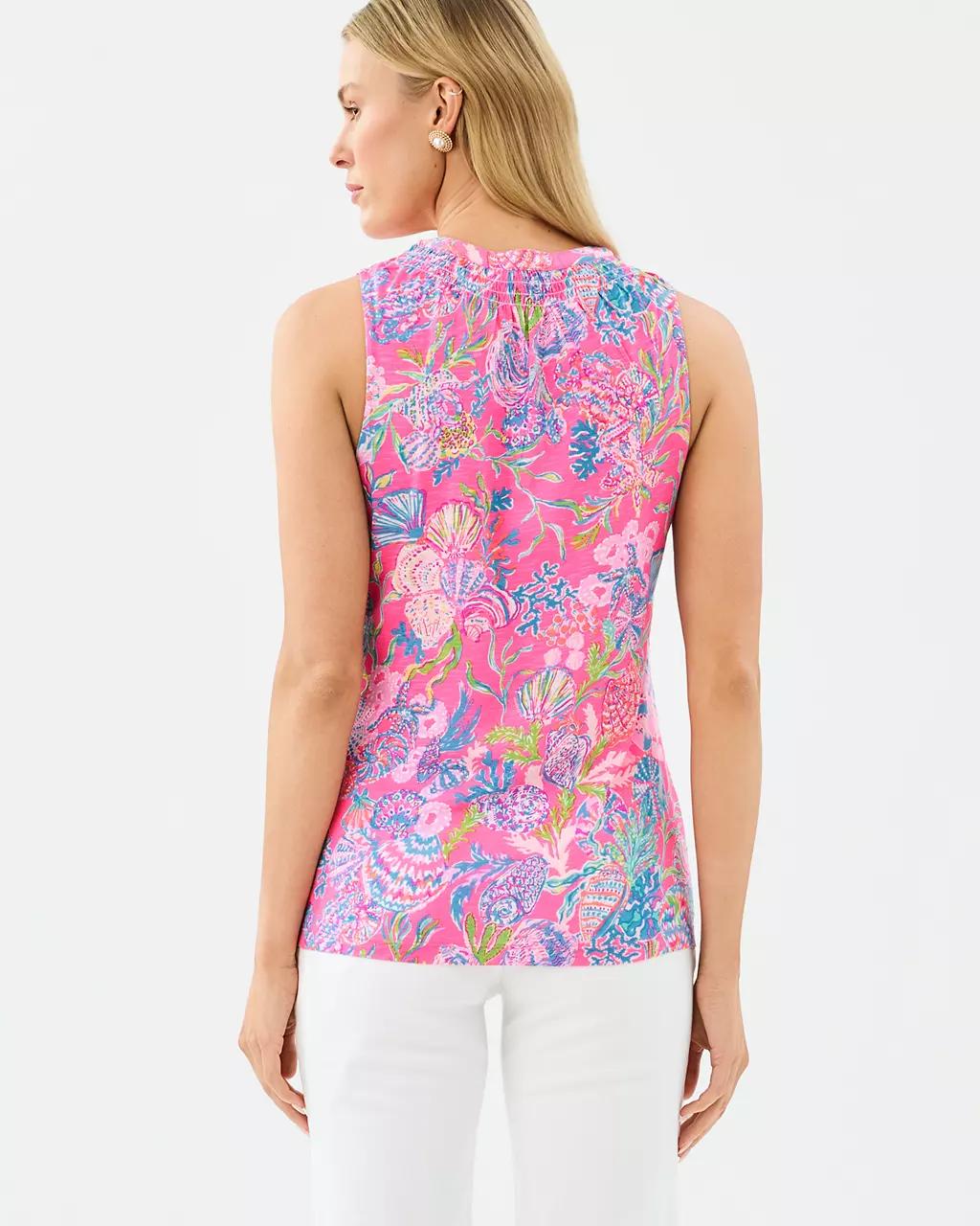 Essie Tank Top - Pink Isle