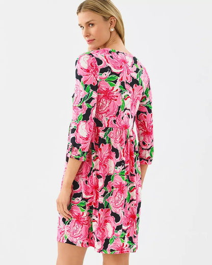Loran Swing Dress - Onyx