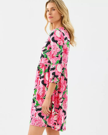 Loran Swing Dress - Onyx