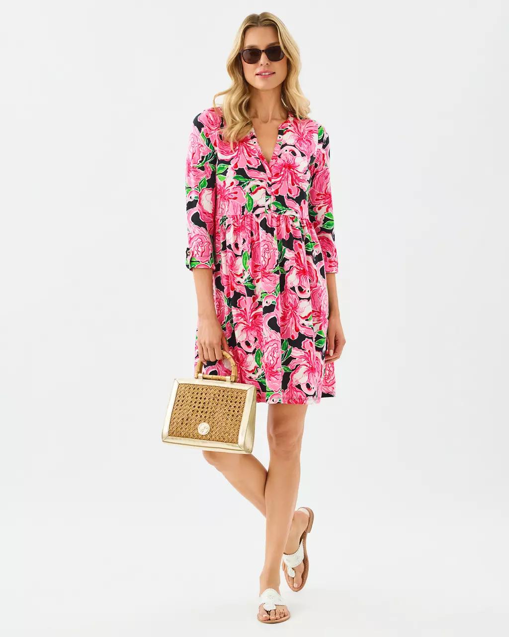 Loran Swing Dress - Onyx