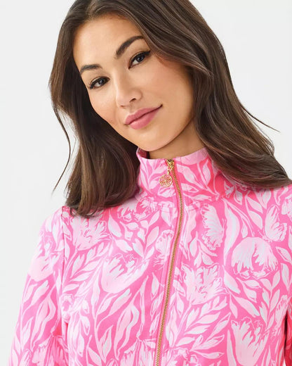 UPF 50+ Leona Zip-Up Jacket - Rousseau Pink