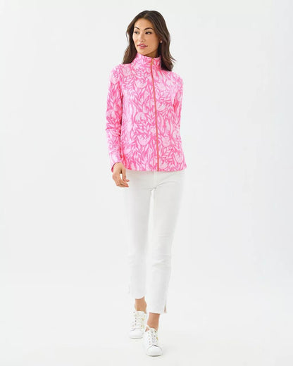 UPF 50+ Leona Zip-Up Jacket - Rousseau Pink