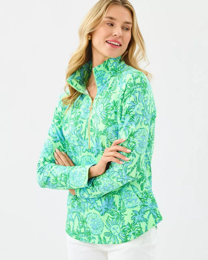 UPF 50+ Skipper Popover - Cool Mint