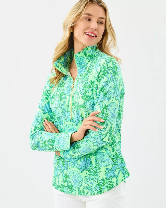 UPF 50+ Skipper Popover - Cool Mint