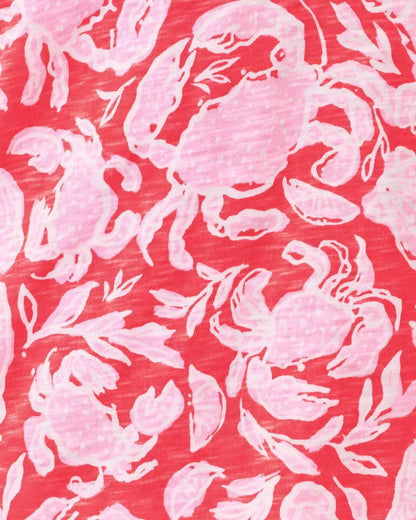 Gigi Ruffle Tank Top - Cane Coral
