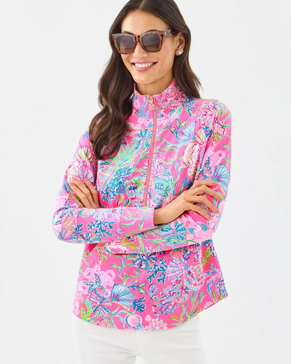UPF 50+ Skipper Popover - Pink Isle