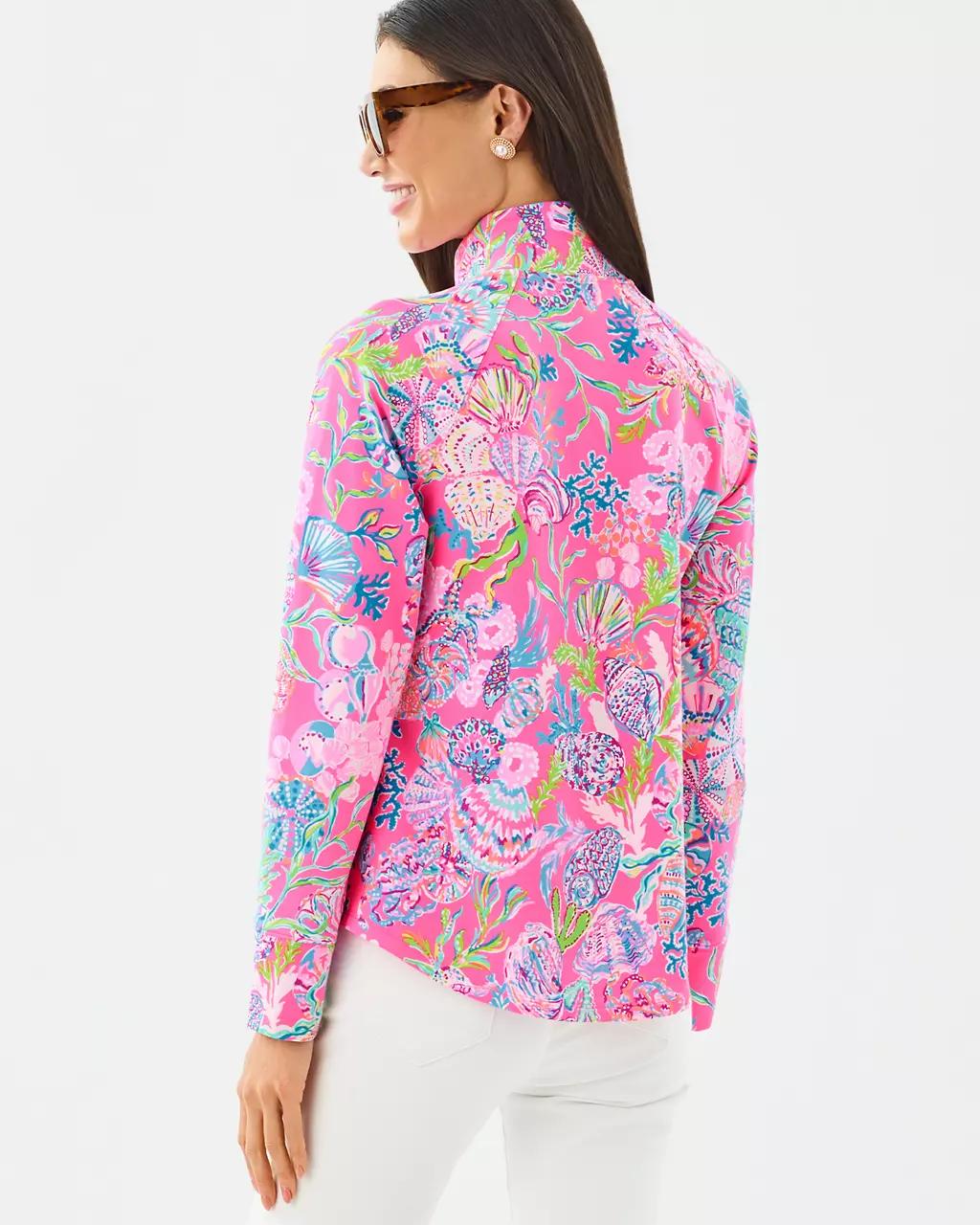 UPF 50+ Skipper Popover - Pink Isle