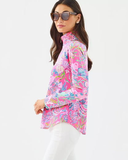 UPF 50+ Skipper Popover - Pink Isle