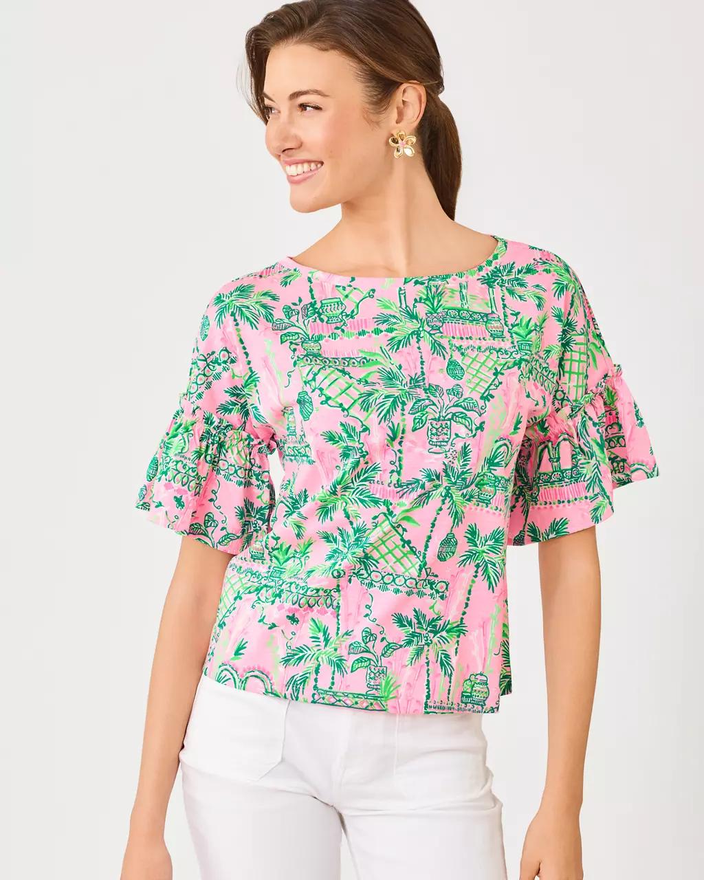 Ziva Top - Mandevilla Baby