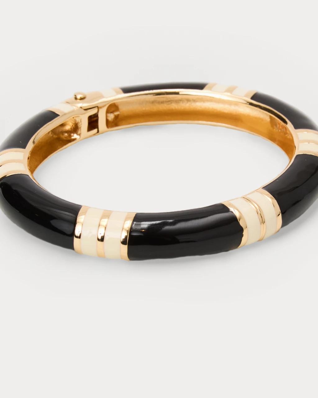 Blushing Blooms Bracelet - Noir