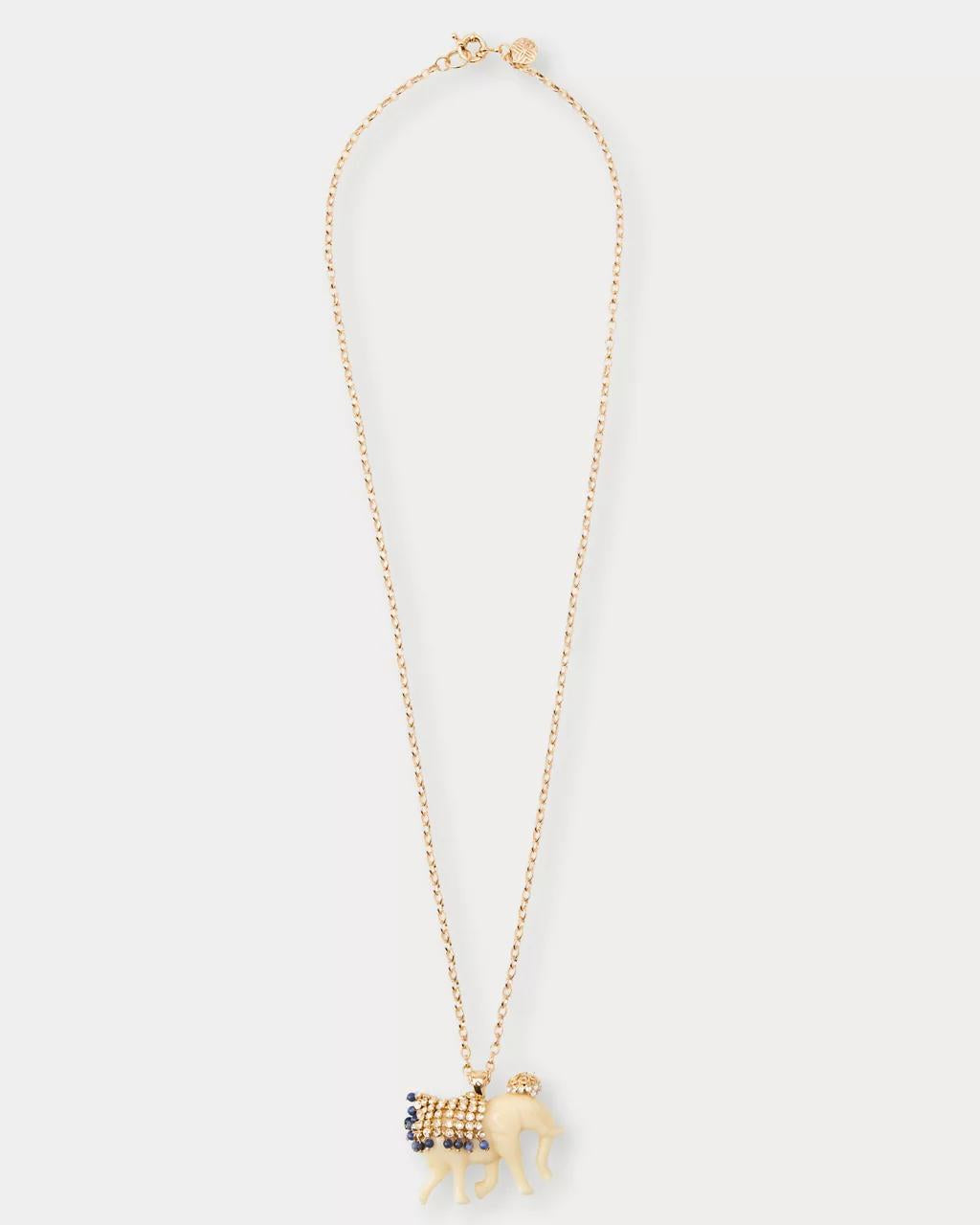 Paisley Parade Necklace - Coconut