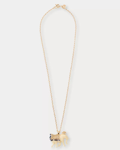 Paisley Parade Necklace - Coconut
