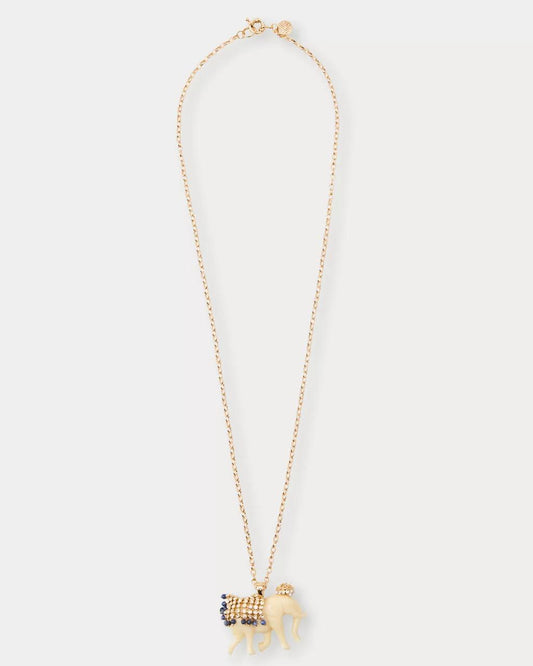 Paisley Parade Necklace - Coconut