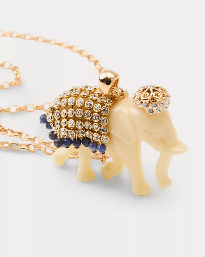 Paisley Parade Necklace - Coconut