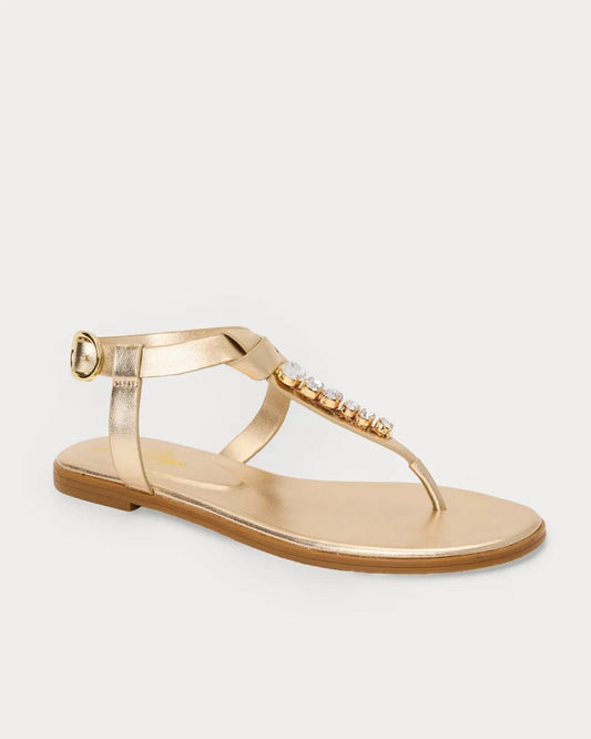 Kroix Sandal - Gold Metallic