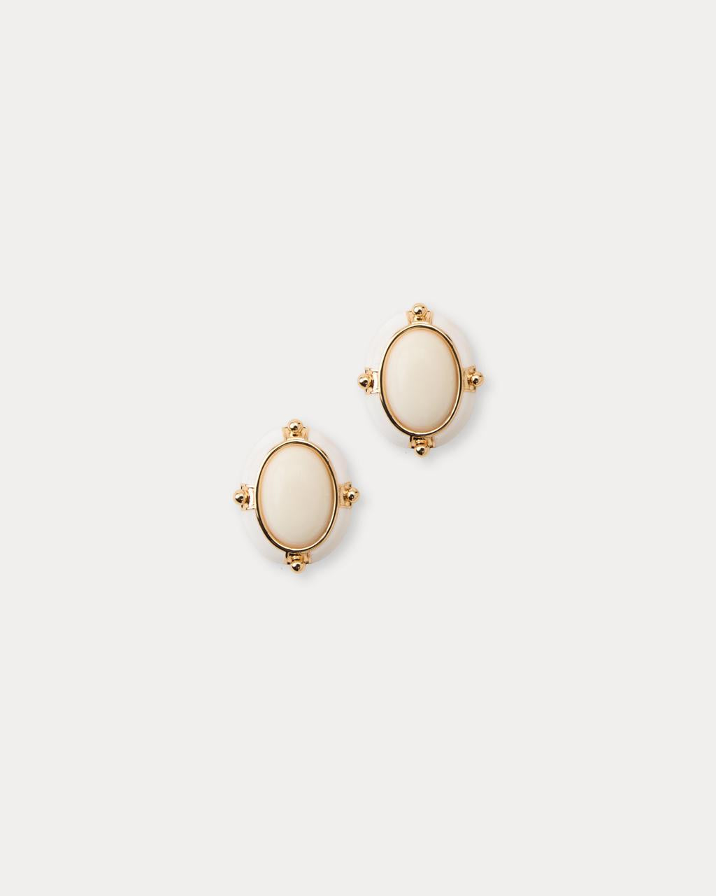 Palm Prowl Earrings - Coconut