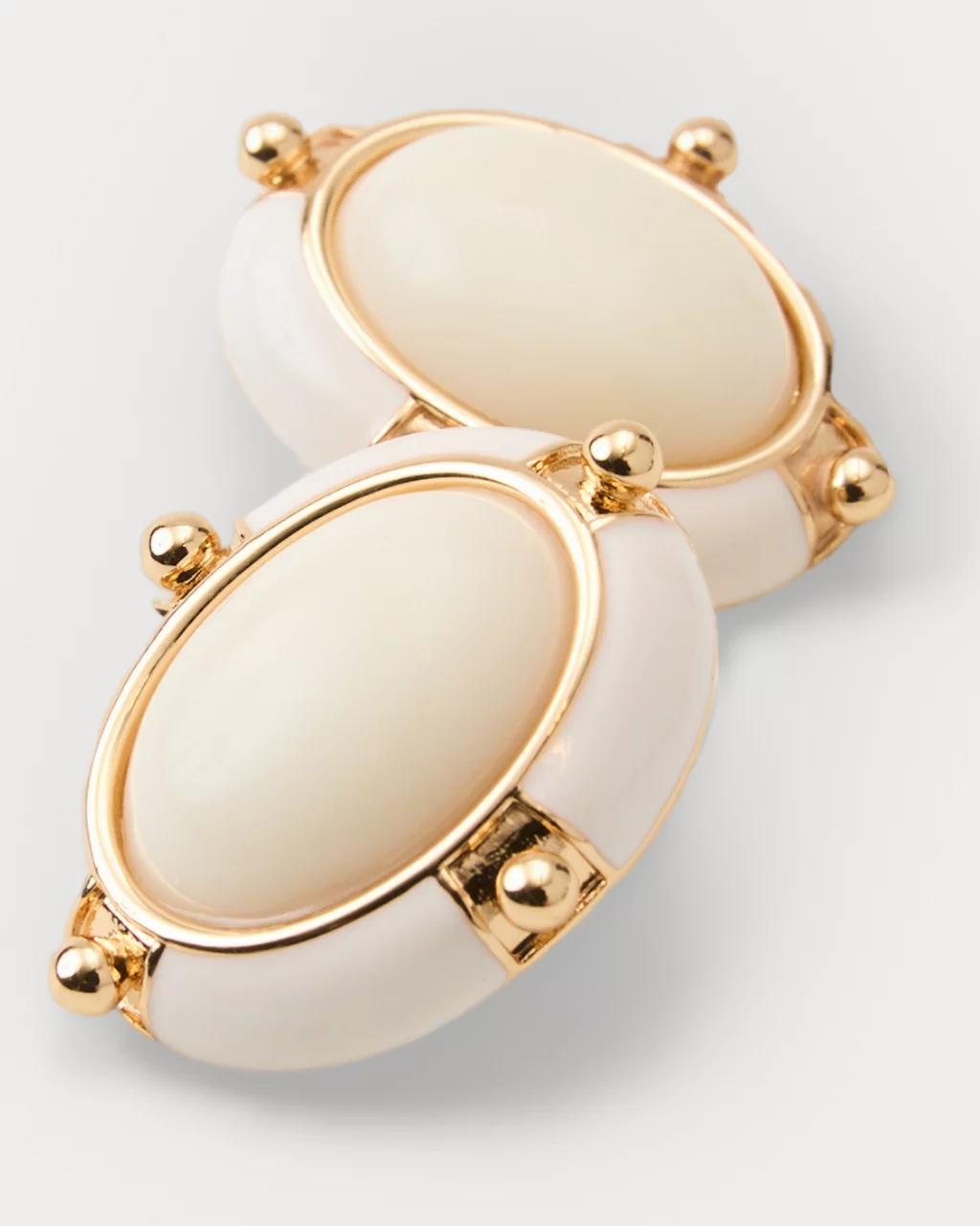 Palm Prowl Earrings - Coconut