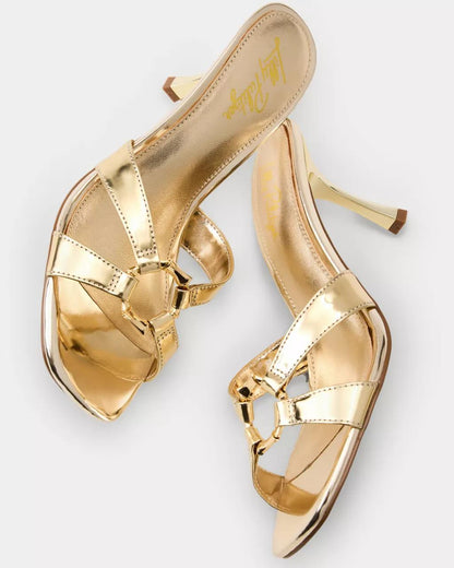 Nicolette Sandal - Gold Metallic