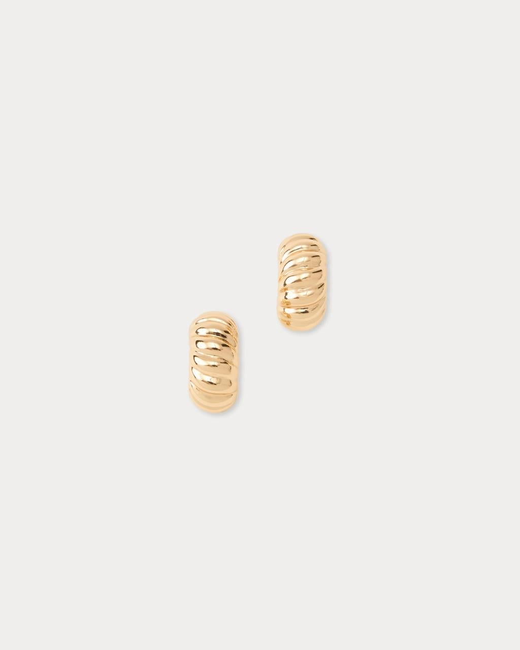 Sympeony Earrings - Gold Metallic