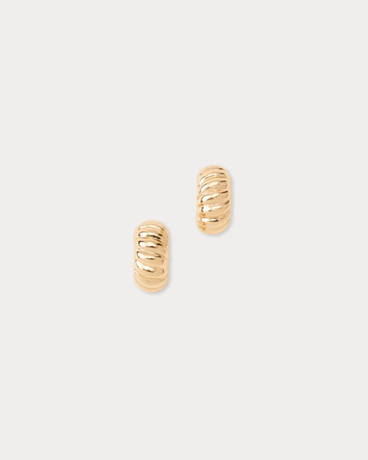Sympeony Earrings - Gold Metallic