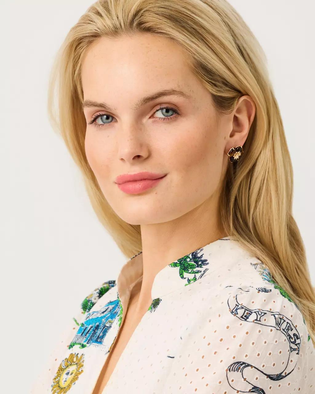 Camouflage Catwalk Earrings - Coco Beach