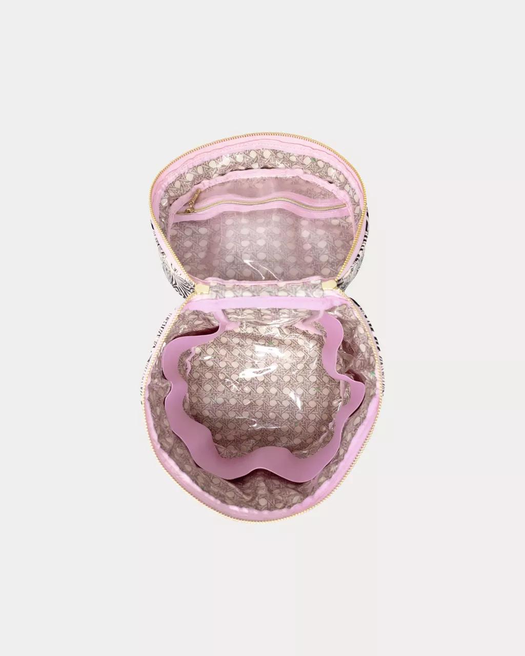 Barrel Train Case - Coconut