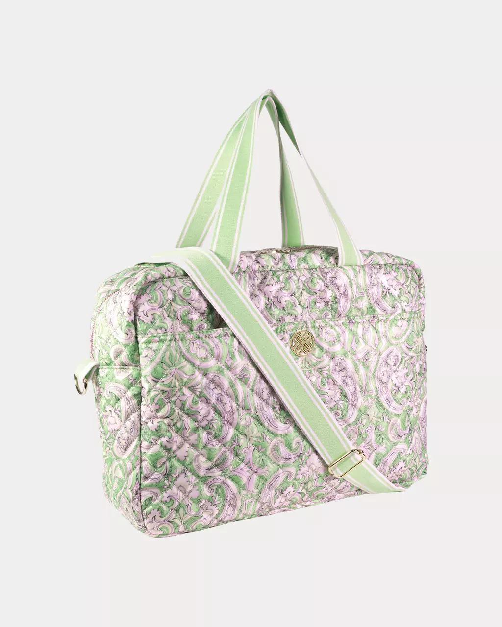 Quilted Cooler Bag - Multi