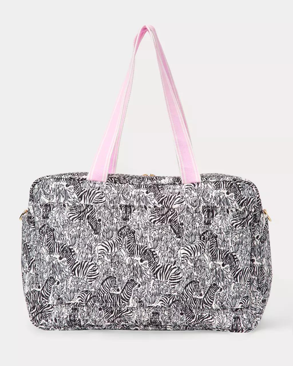 Quilted Travel Tote - Coconut