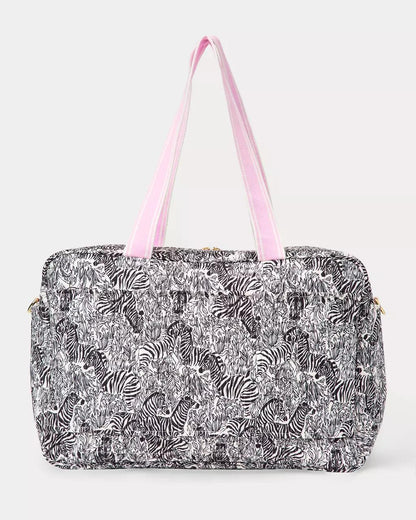 Quilted Travel Tote - Coconut