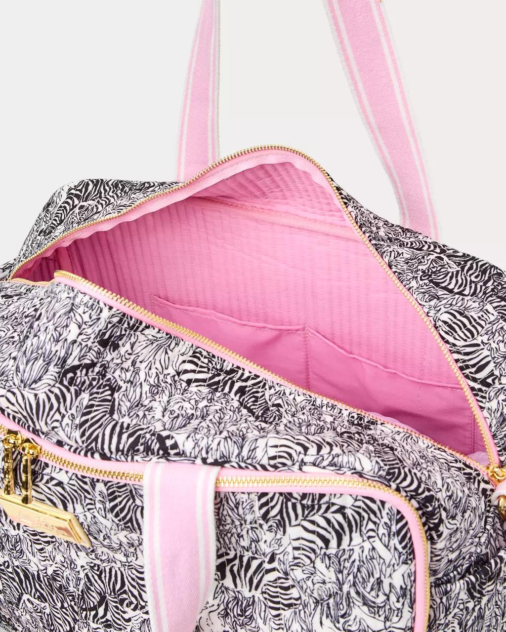 Quilted Travel Tote - Coconut