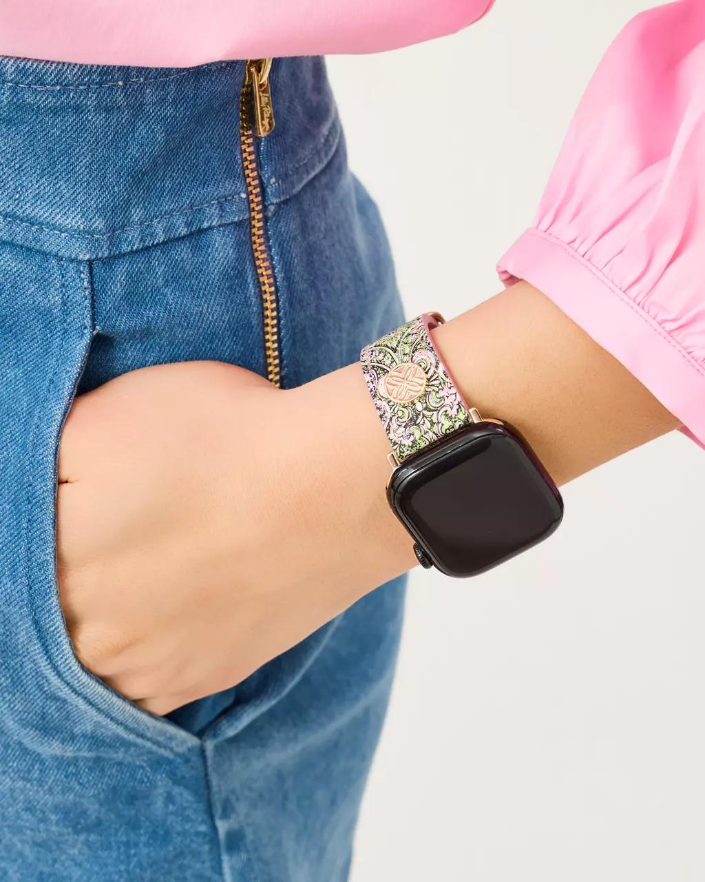 Leather Apple Watch Band - Multi