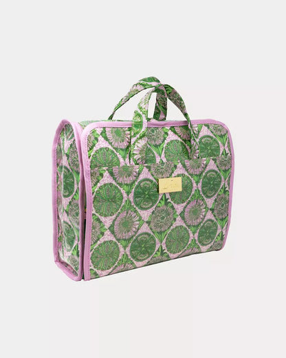 Hanging Toiletry Case - Oleander Pink