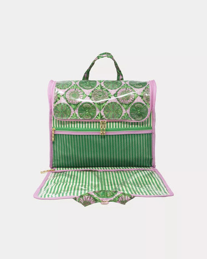 Hanging Toiletry Case - Oleander Pink